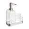 Interdesign InterDesign Forma Clear Stainless Steel Soap and Sponge Caddy 67080 - alternate 1